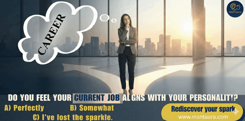 Career counseling for professionals - ManTaara alignment quiz